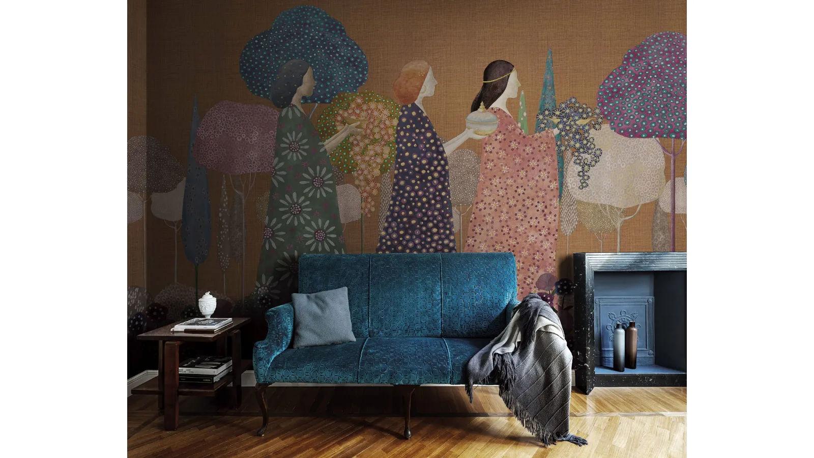 Carta da parati Les Princesses di London Art