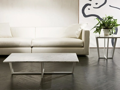 Tavolino City in marmo di Pacini e Cappellini