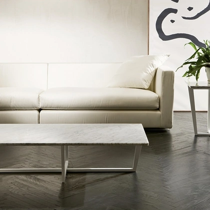 Tavolino City in marmo di Pacini e Cappellini