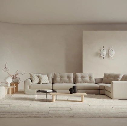 Tappeto Deck Bianco Caraibi di Carpet Edition