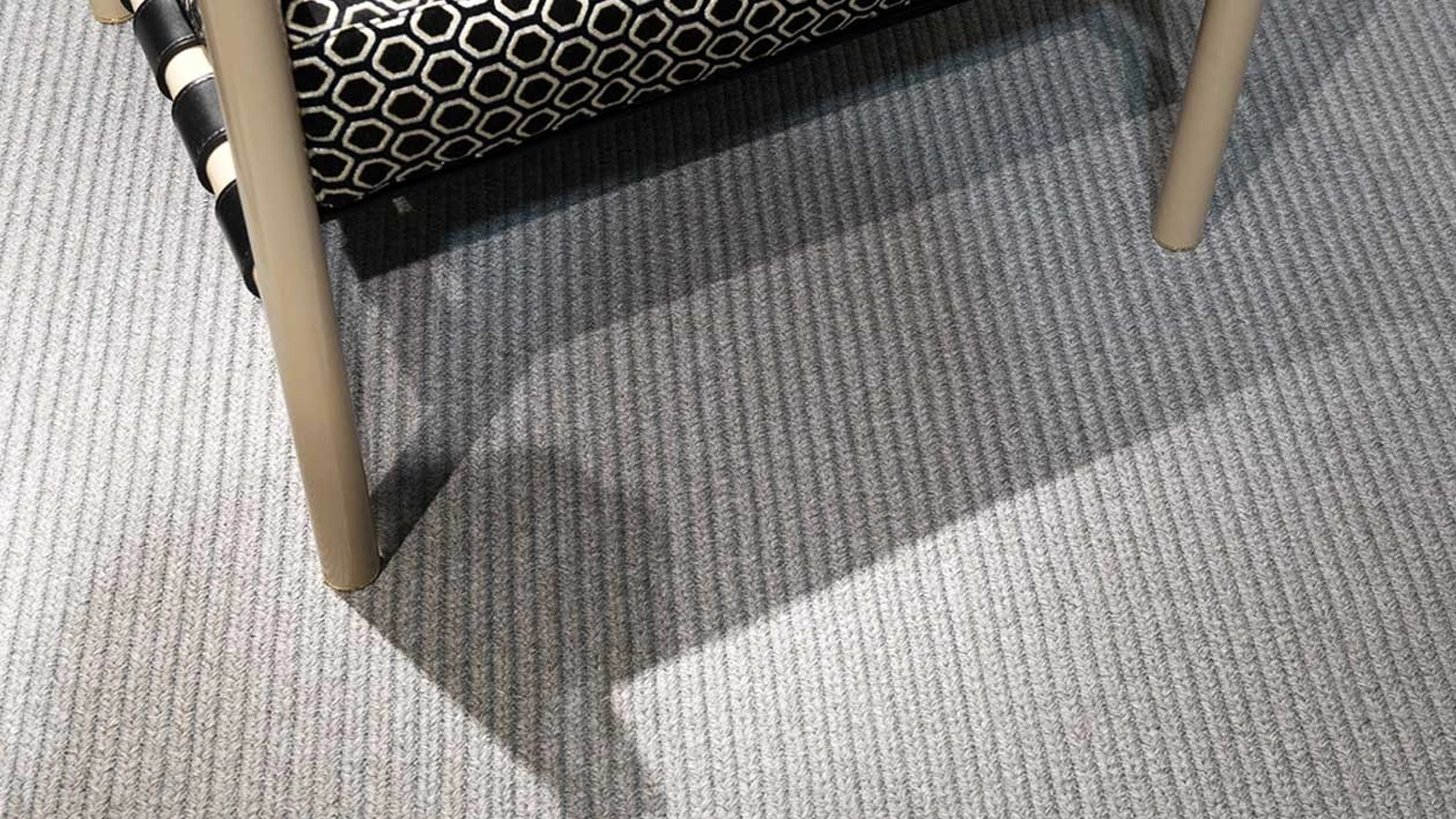 Tappeto per esterno Dehor Argento Magnetico di Carpet Edition
