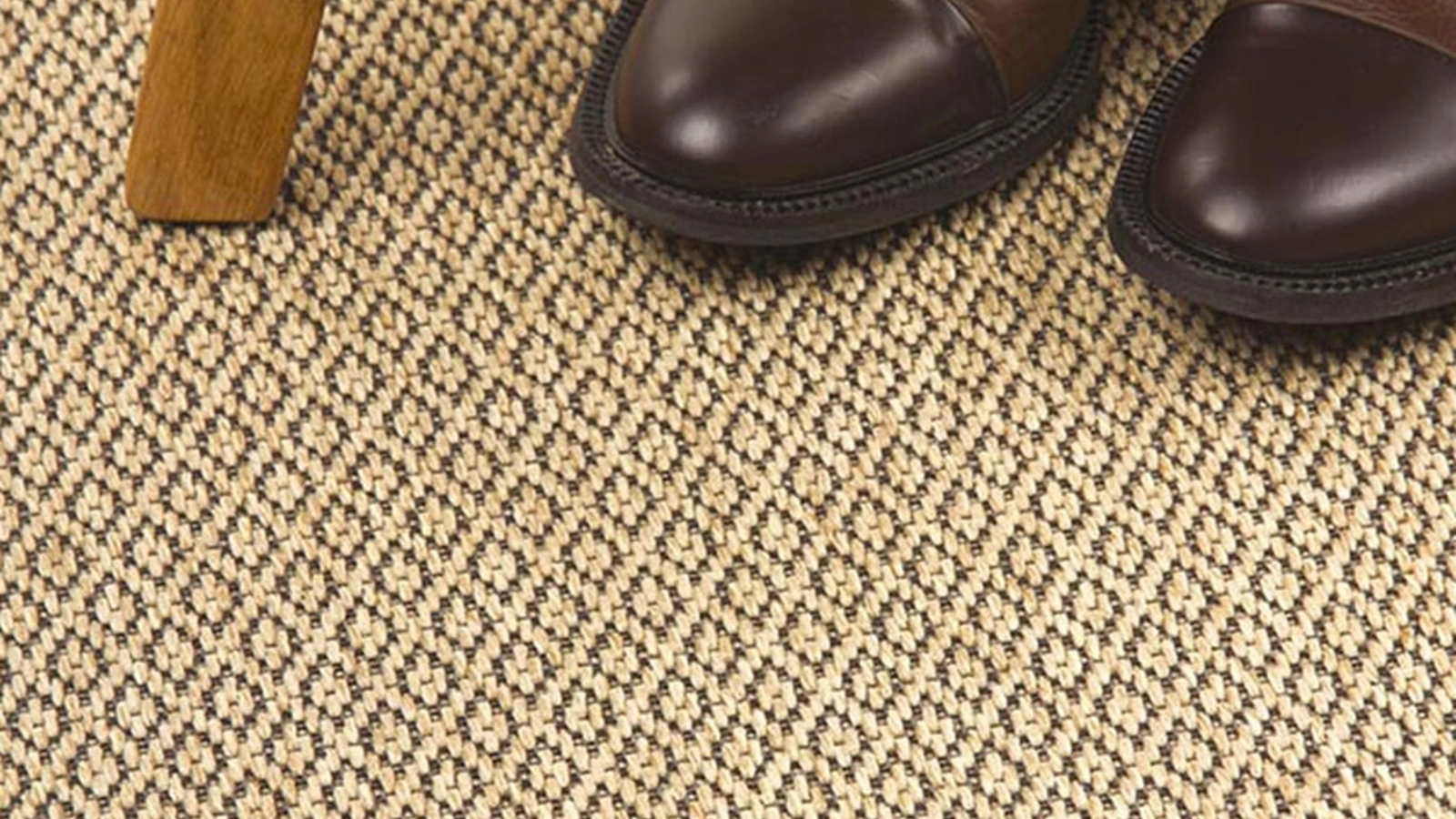 Tappeto per esterno Flat Beige di Carpet Edition