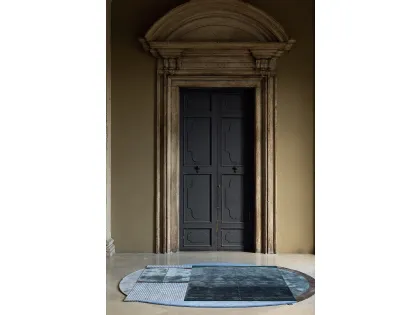Tappeto ispirato alle forme architettoniche taftato a mano Lòbia Marmo di Carpet Edition