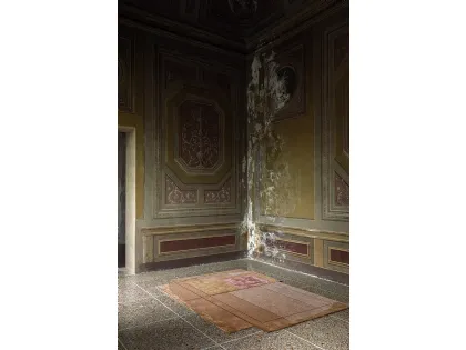 Tappeto ispirato alle forme architettoniche Lòbia Terra di Carpet Edition