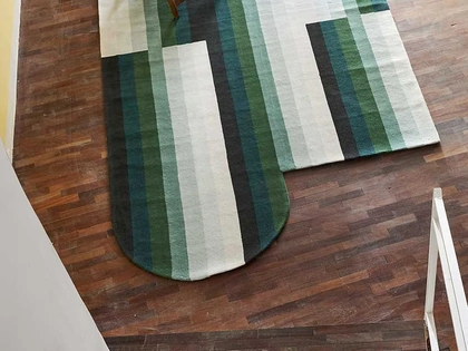 Tappeto Roquebrune Evergreen in Lana di Carpet Edition