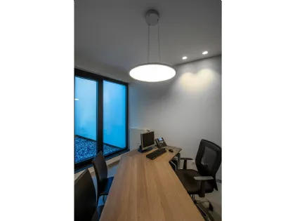 Lampada ultrapiatta in alluminio Panel 60 Dali di SLV