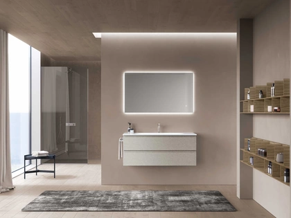 Mobile da Bagno sospeso Block System Soft C20 di Baxar