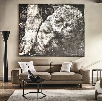 Divano lineare Edgar di Calligaris