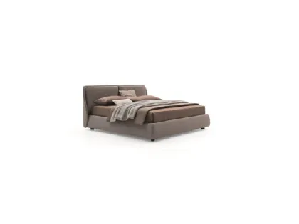 Letto in tessuto con testiera Bend di Ditre Italia