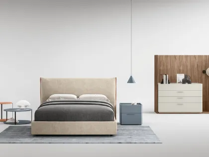 Letto con box contenitore Bilbao di Cinquepuntozero