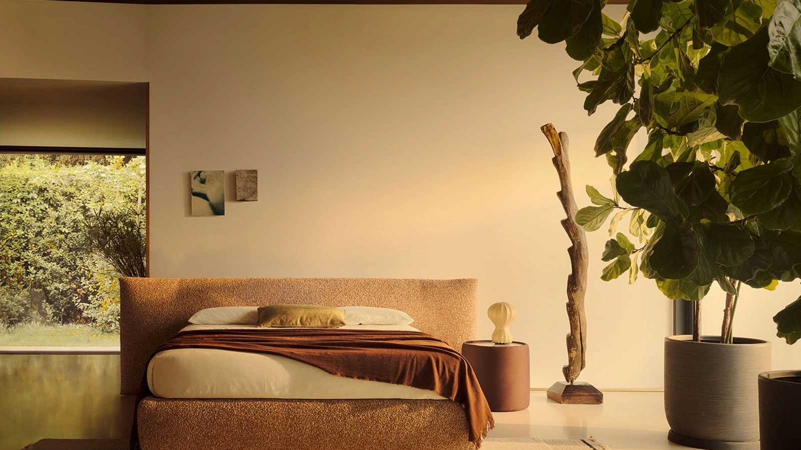 Letto con contenitore Milo di Bolzan Letti