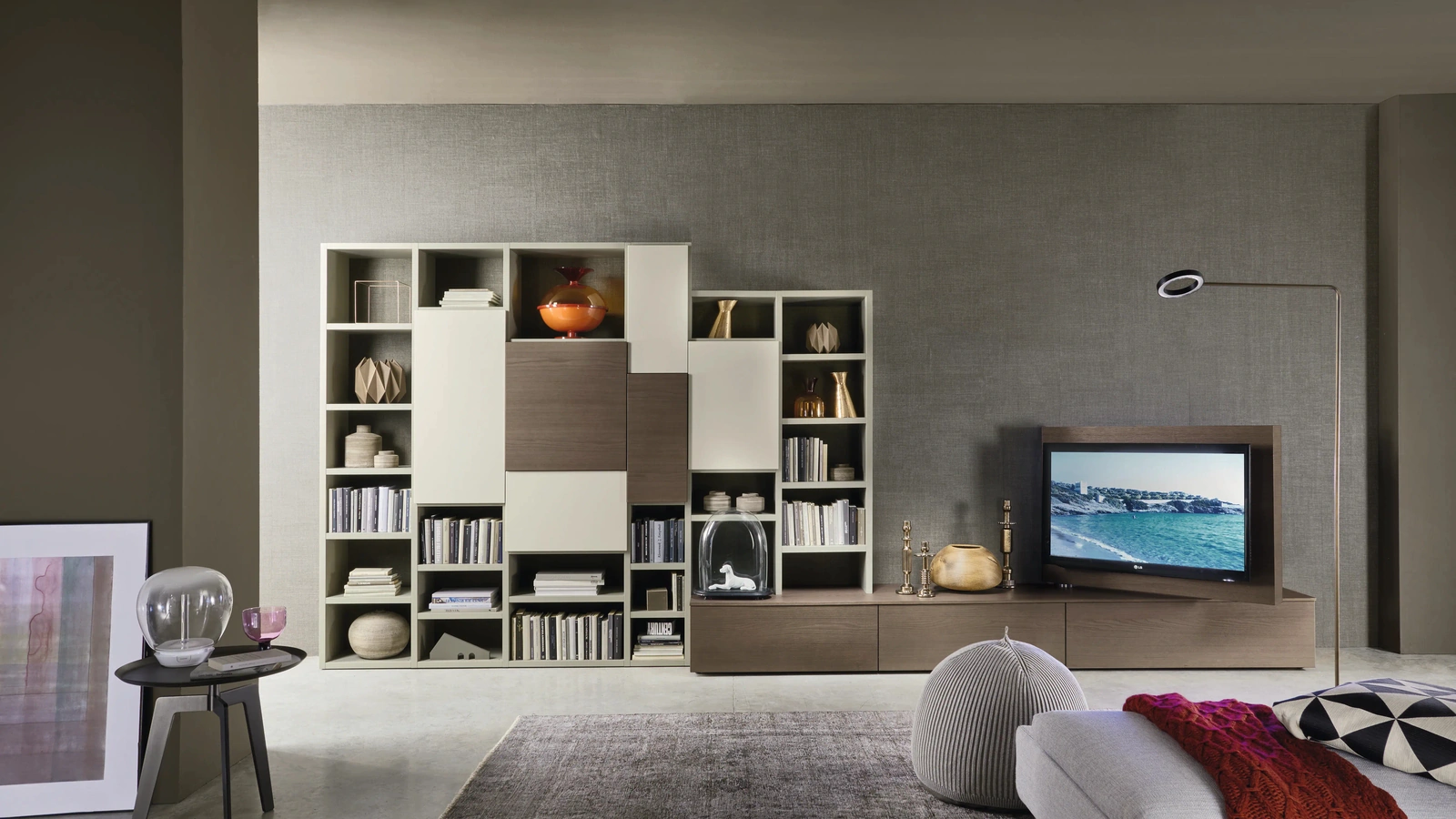 Mobile Porta Tv Vision Lampo di Sangiacomo