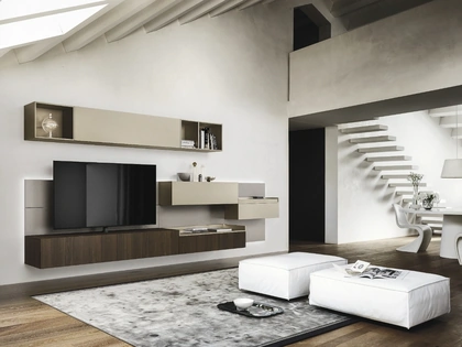 Parete Attrezzata Lampo 016 di Sangiacomo