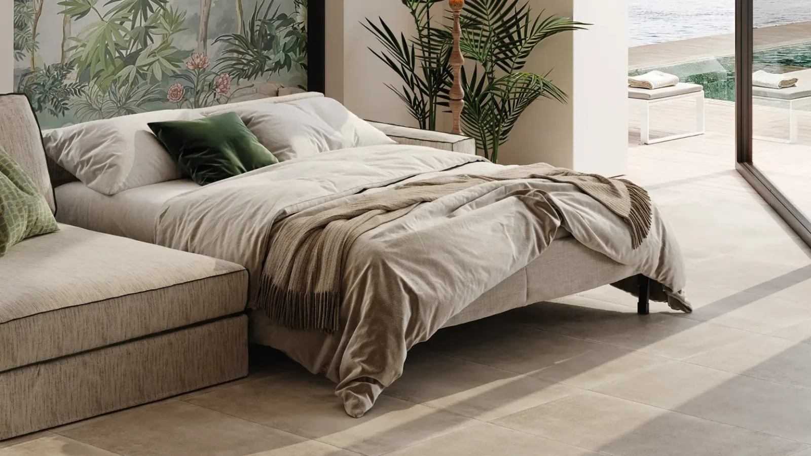 Divano Letto Morgan Shabby di Family Bedding