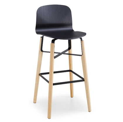 Sgabello Liù Wood di Midj