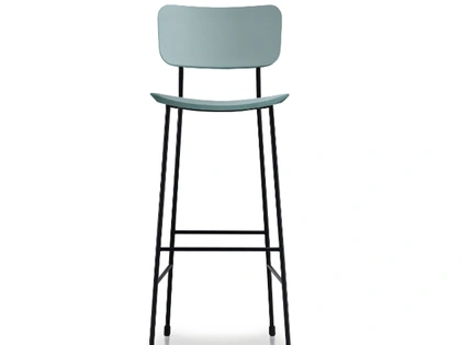 Sgabello in cuoio Master di Midj