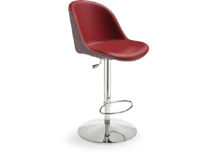 Sgabello Sonny in pelle di Midj