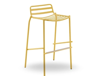 Sgabello in metallo Trampoliere di Midj