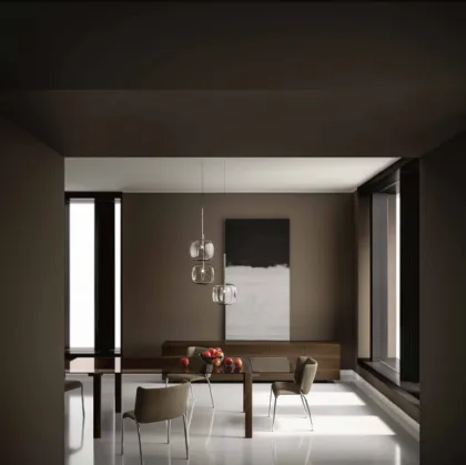 Tavolo allungabile Livingstone Dark di Tonelli