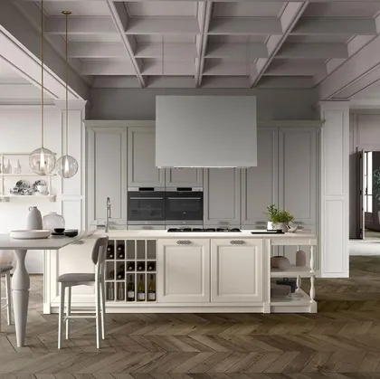 Cucina Classica con isola Dolcevita 02 di Stosa