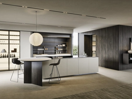 Cucina Design con isola C03 di Copat Life