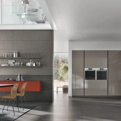 Cucina Moderna angolare Color Trend 03 di Stosa