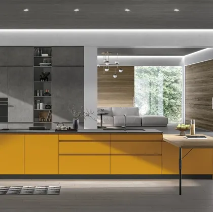 Cucina Moderna con isola Karma Modern 01 di Stosa