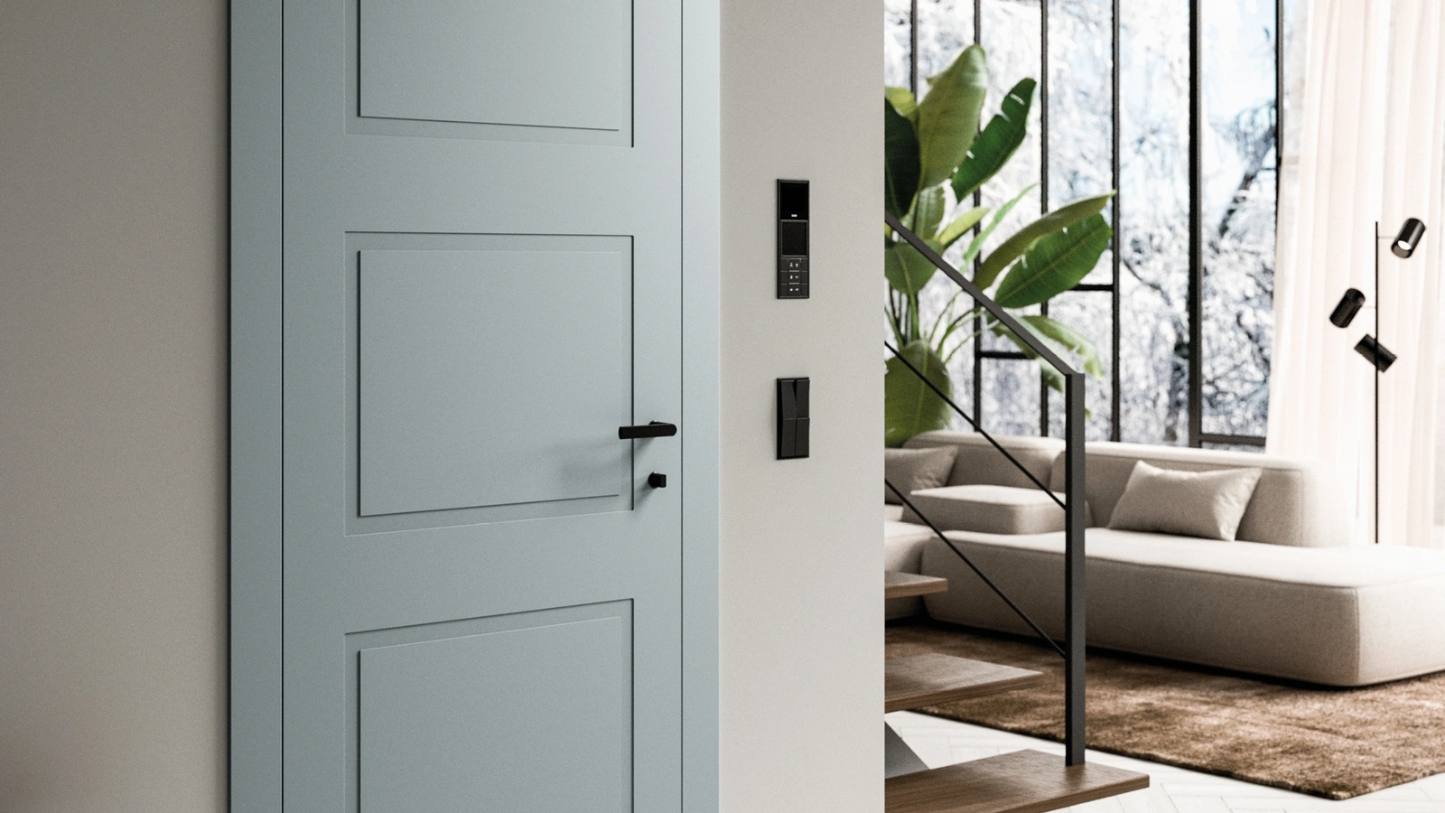 Porta per interni battente Green di DoorArreda