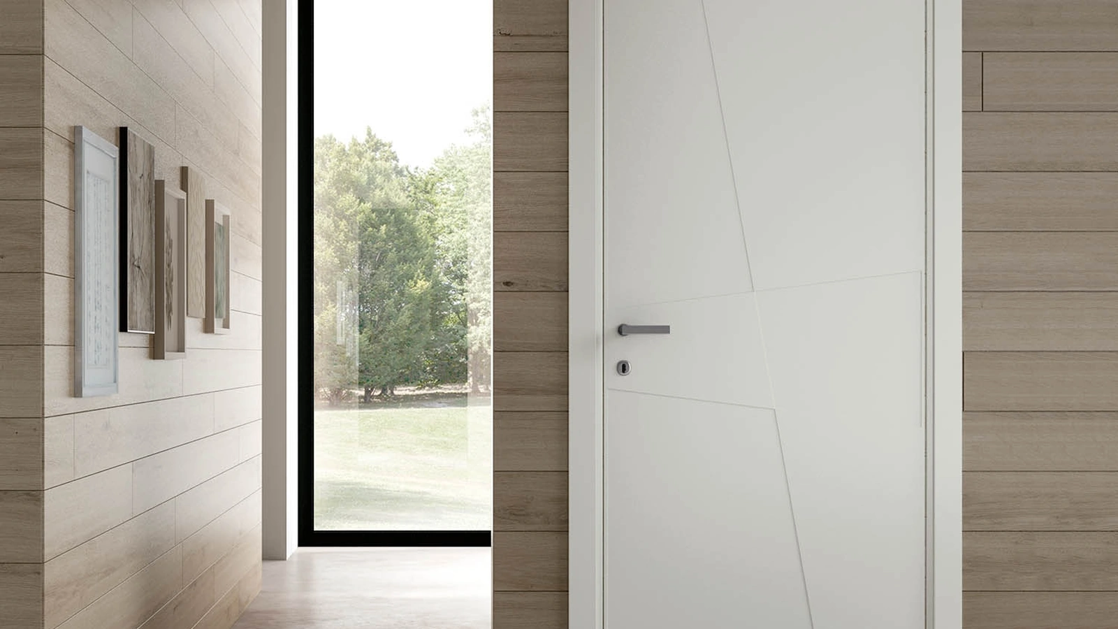 Porta per interni battente Pandora Design di DoorArreda