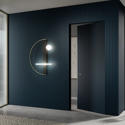 Porta per interni filo muro Progetto Doghe di DoorArreda