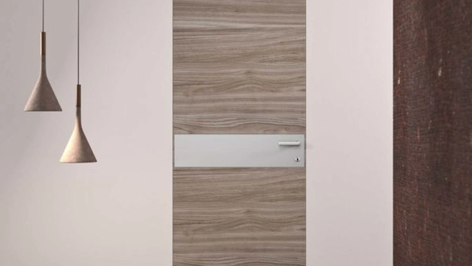 Porta per interni battente Tineo Olmo Sabbia di DoorArreda