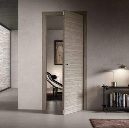Porta per interni battente Tineo Olmo Sabbia di DoorArreda