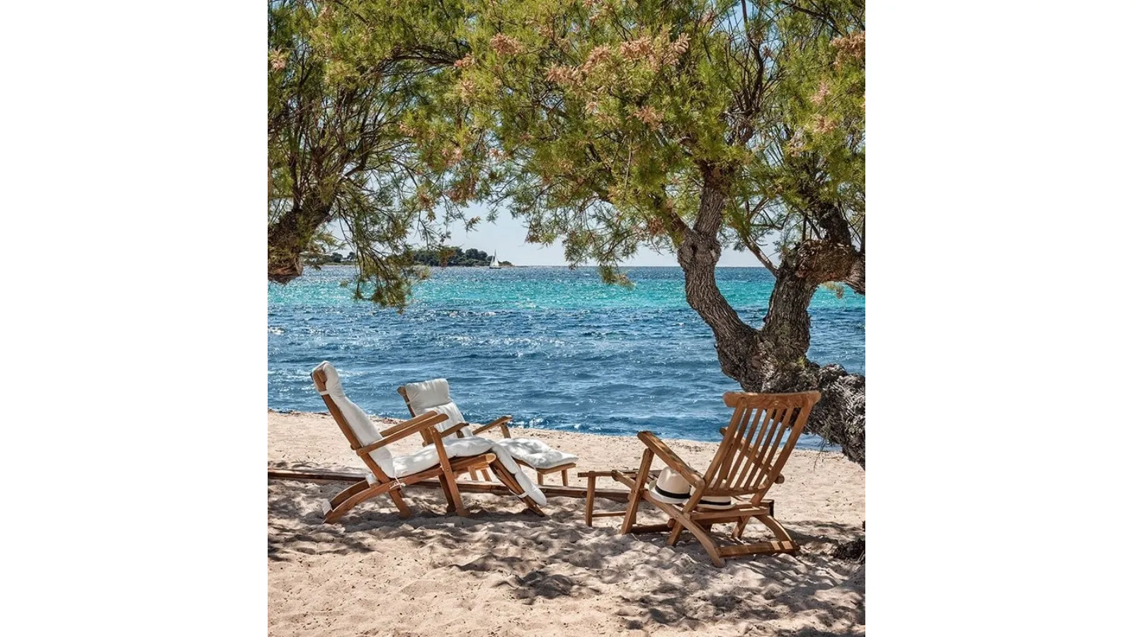 Sdraio in Teak Cruise di Ethimo