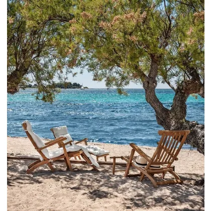 Sdraio in Teak Cruise di Ethimo