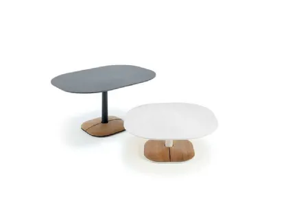 Tavolino Enjoy in pietra ceramica di Ethimo
