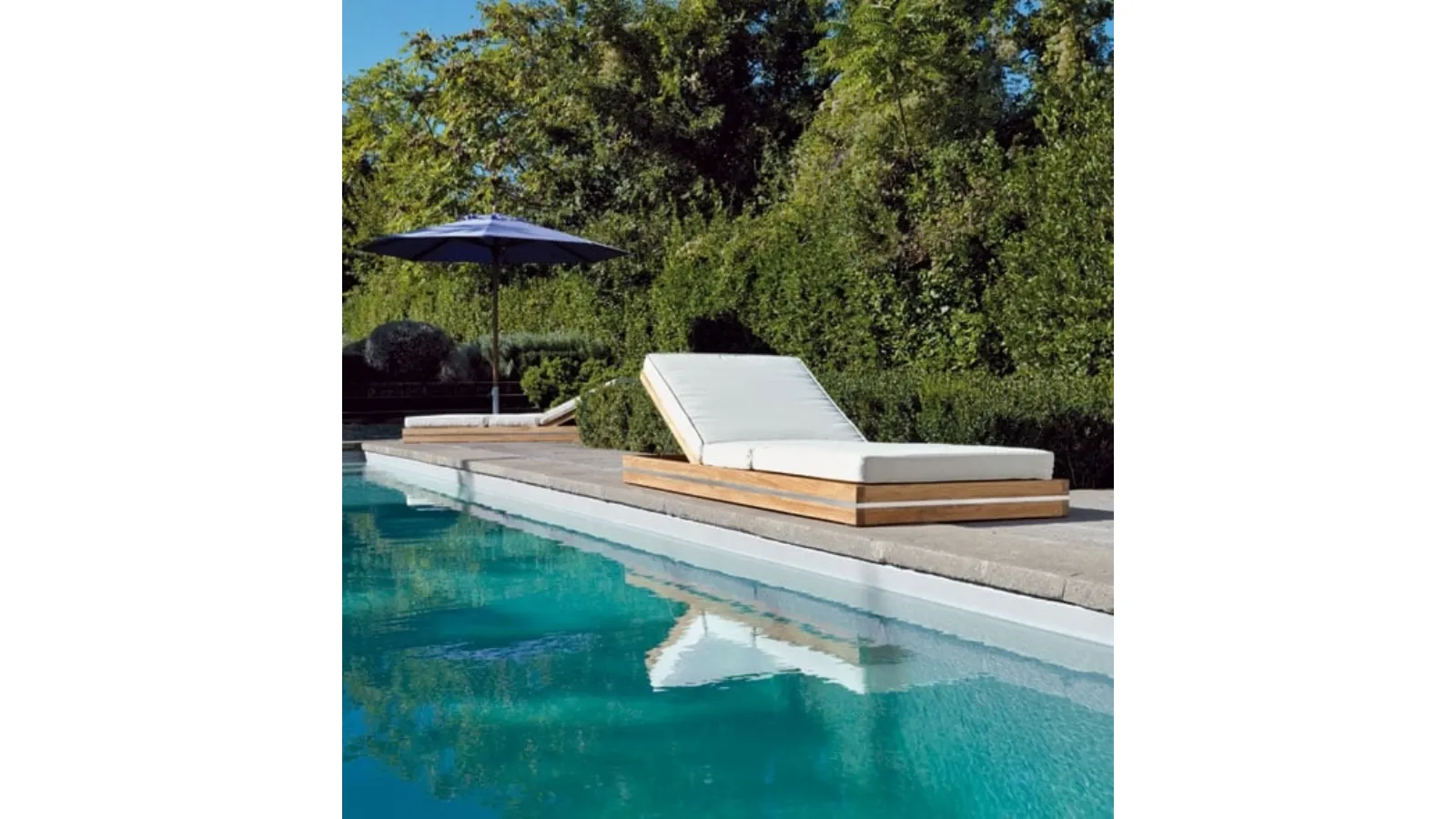 Lettino in Teak Essenza di Ethimo