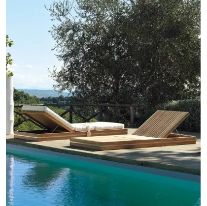 Lettino in Teak Essenza di Ethimo