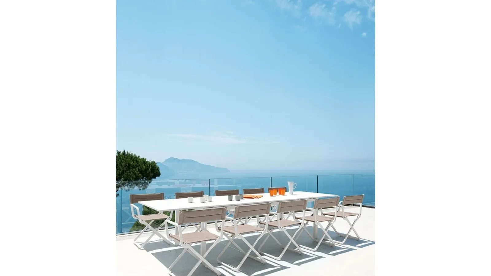 Tavolo allungabile Flat di Ethimo