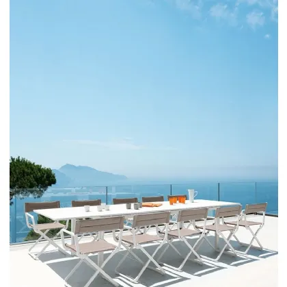 Tavolo allungabile Flat di Ethimo