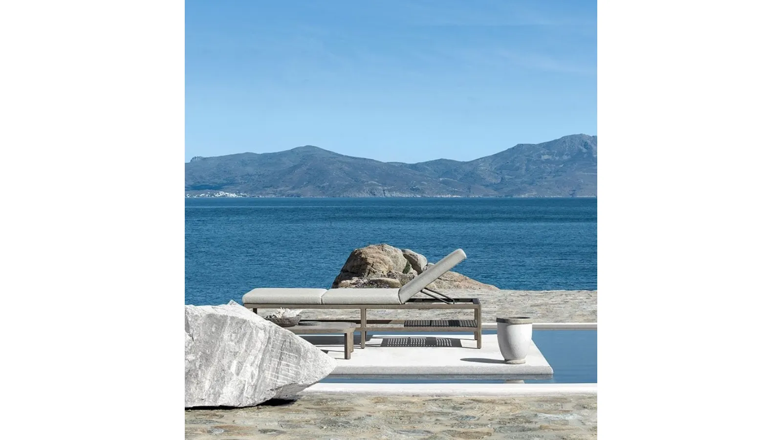 Lettino Grand Life di Ethimo
