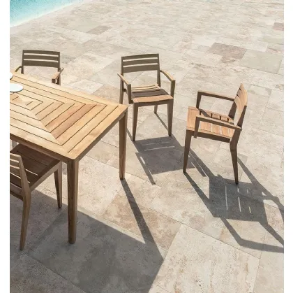 Poltroncina Ribot in Teak di Ethimo